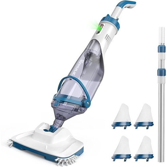 ENHULK Cordless Pool Vacuum for Inground Pools