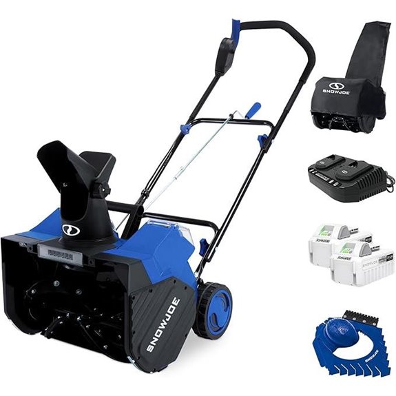 Snow Joe 48V Cordless Snow Blower Kit with Batteries