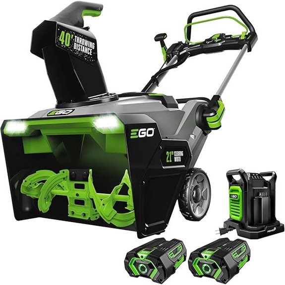 EGO Power+ 21 Cordless Snow Blower with Batteries