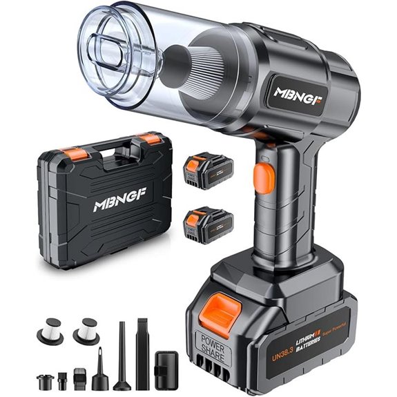 Cordless Car Vacuum with 35000PA Suction