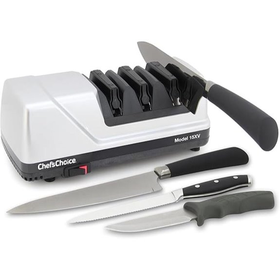 Chef'sChoice 15XV Electric Knife Sharpener with Diamond Abrasives