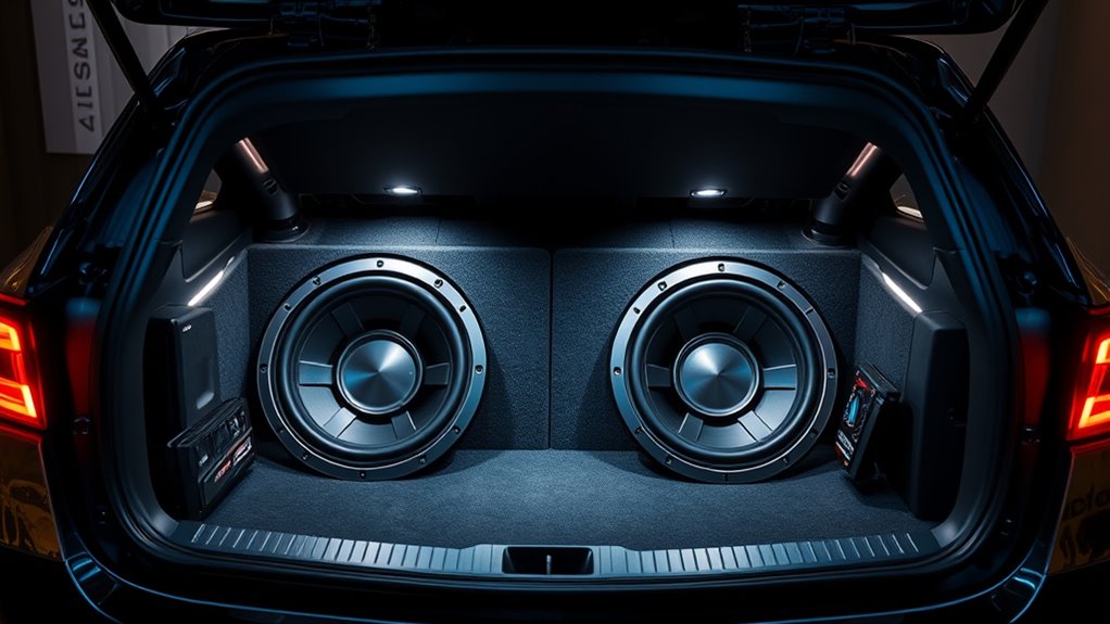 deep bass subwoofer selection