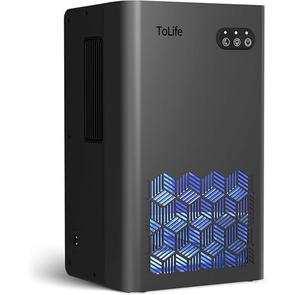 ToLife Dehumidifier with 95 oz Water Tank and LED Light