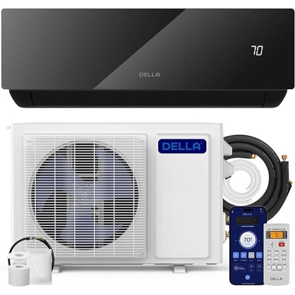 Della Umbra 18000 BTU Ductless Mini Split AC