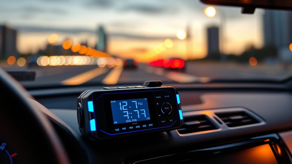 detection range and features