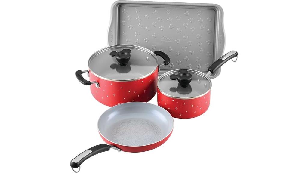disney themed nonstick cookware