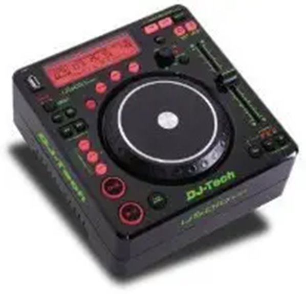 DJ Tech MP3 DJ Station & Scratch Effects
