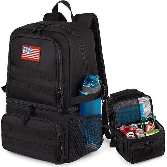 Tactical Double Deck Cooler Backpack with 2 Compartments