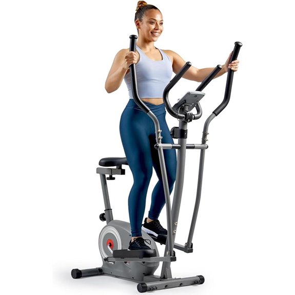 Sunny Health & Fitness 2-in-1 Cross Trainer & Elliptical
