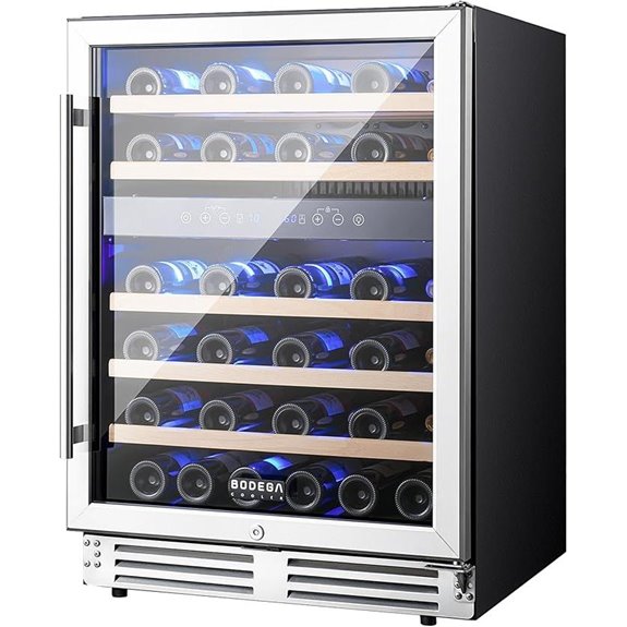 BODEGA 24-Inch Dual Zone Wine Cooler Refrigerator