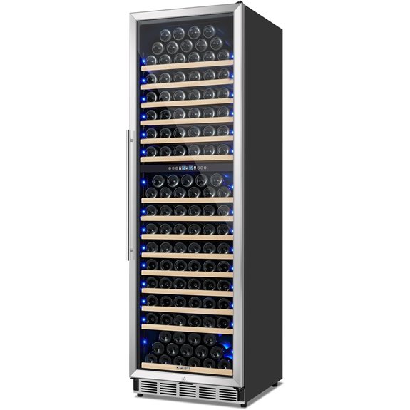 200 Bottle Dual Zone Wine Cooler Refrigerator