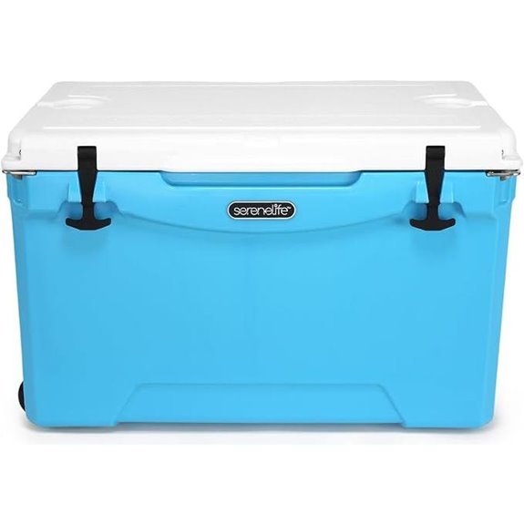 SereneLife Heavy-Duty Portable Cooler 64 Cans