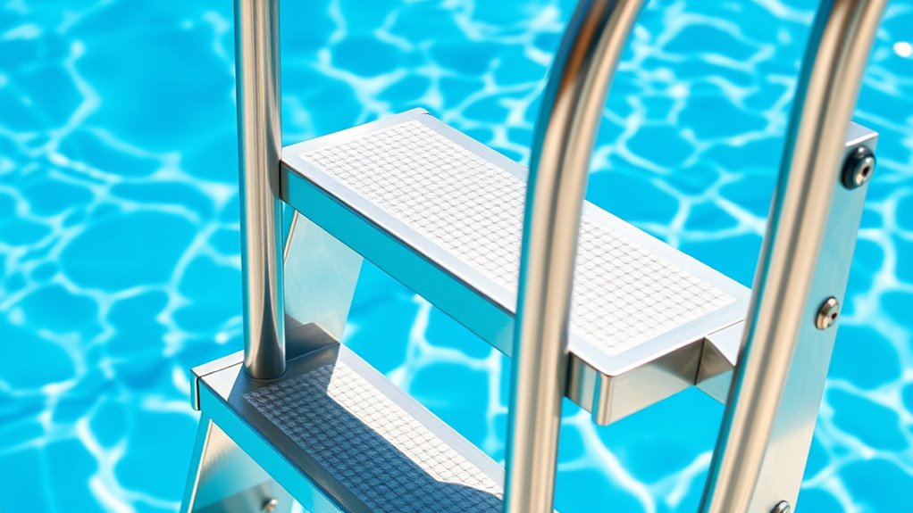 durable safe pool ladder