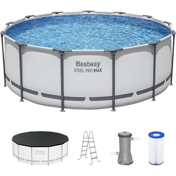 Bestway Steel Pro MAX 13' Pool Set with Pump