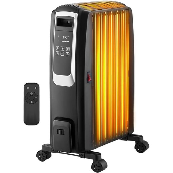 Oil Filled Radiator Heater with ECO MoDe and Timer