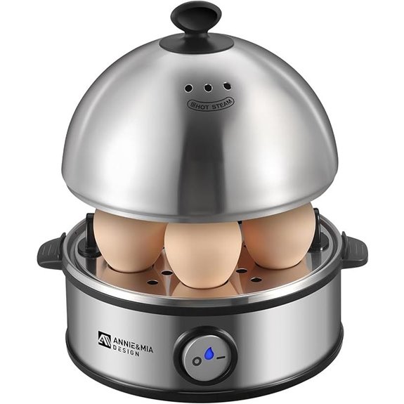 Annie & Mia Electric Egg Cooker 7-Egg Capacity