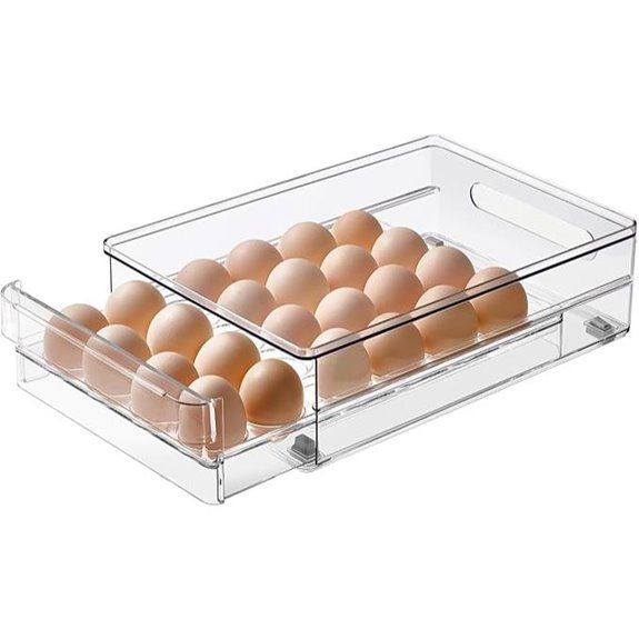 Vacane 24 Capacity Egg Holder for Refrigerator