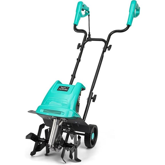 Electric Garden Tiller 12-Inch Cultivator with 10.5 Amp