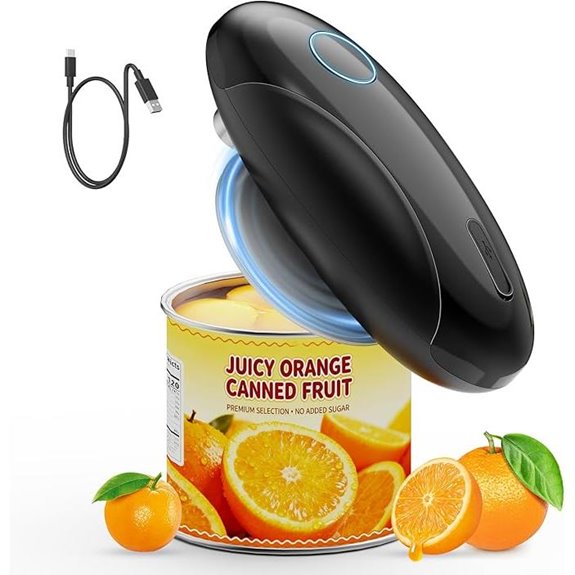 Amzwit Electric Can Opener with One-Touch Operation
