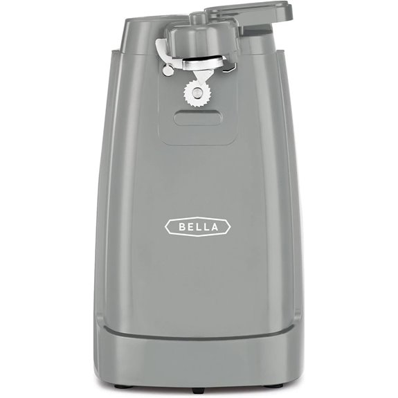 Bella Electric Can Opener & Knife Sharpener with Storage