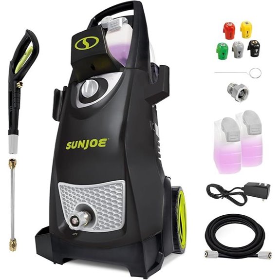 Sun Joe Electric Pressure Washer 2500 PSI Dual Soap Tanks