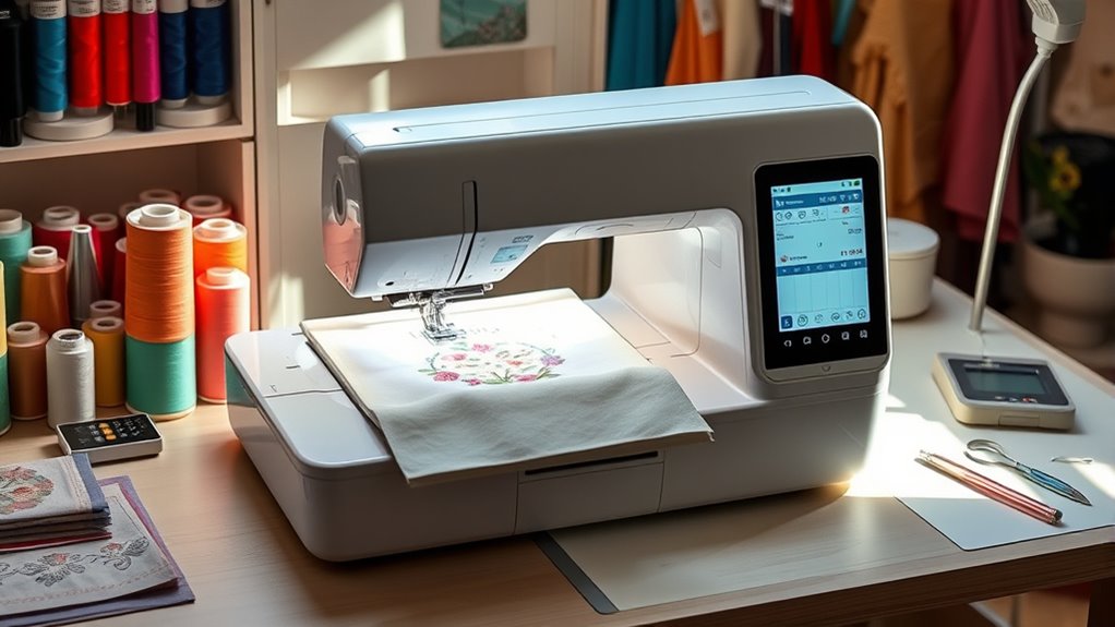 embroidery machine selection criteria
