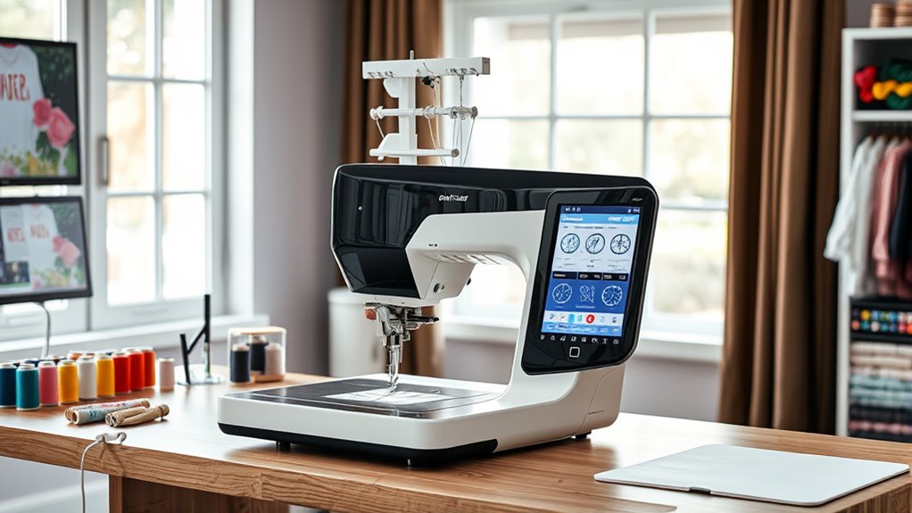 embroidery machine selection criteria