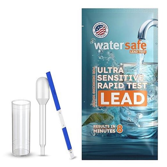 Watersafe Lead Drinking Water Test Kit (EPA-Verified)