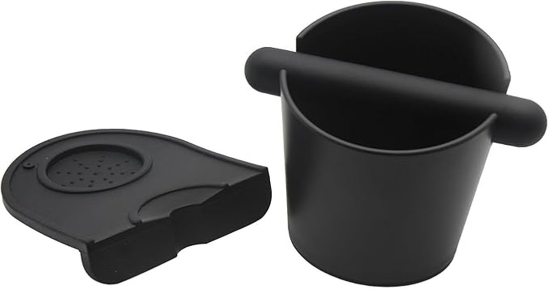 espresso knock box set