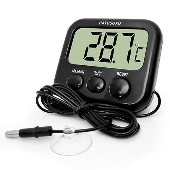 Digital Water Thermometer with External Sensor