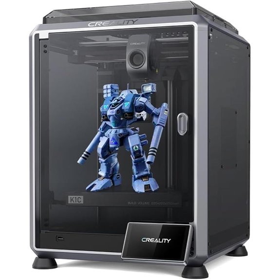 Creality K1C 3D Printer with Fast Speed and Auto Leveling