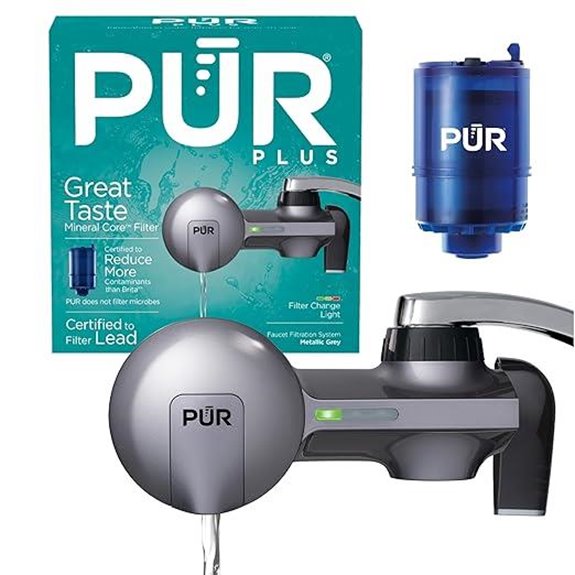 PUR Plus Faucet Mount Water Filter System