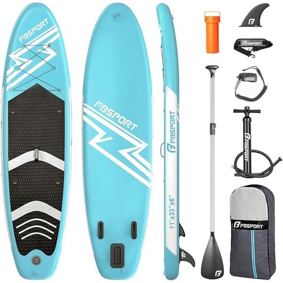 FBSPORT 11' Paddle Board with Accessories and Carry Bag