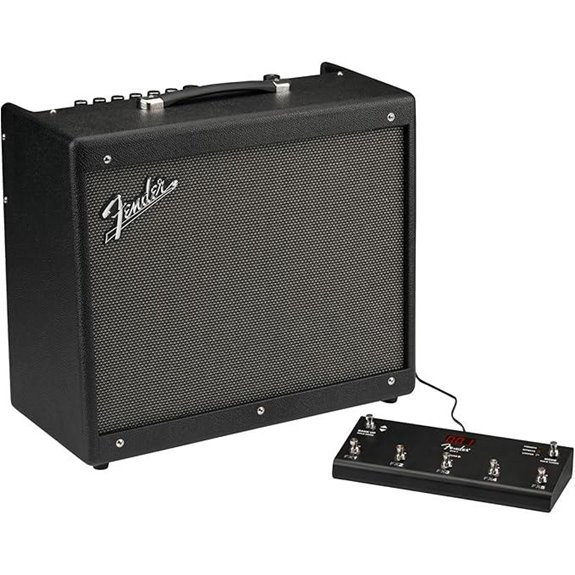 Fender Mustang GTX100 Guitar Amp with Footswitch
