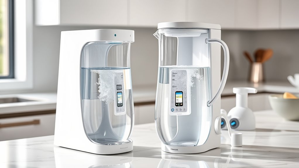 filtering efficiency installation space