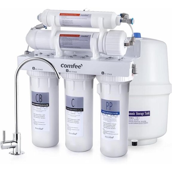 COMFEE 5-Stage NSF Reverse Osmosis Water System