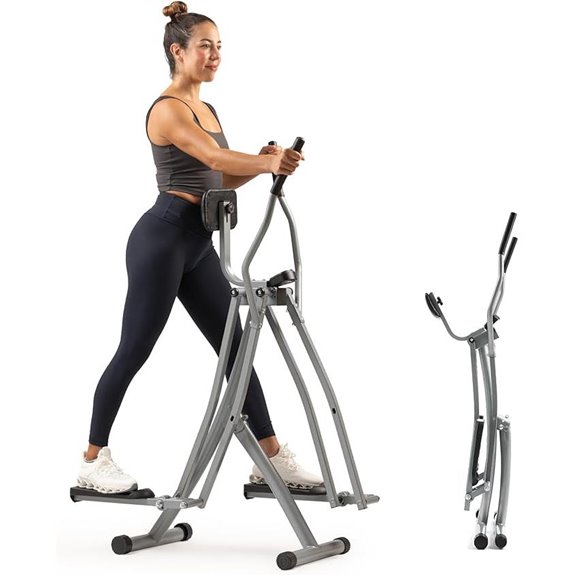 Sunny Health & Fitness Foldable Air Walk Elliptical