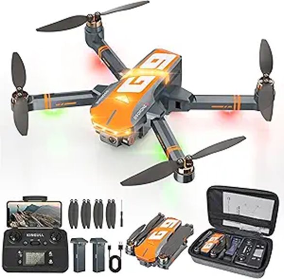 G9 Foldable GPS Drone with 4K Camera and Follow Mode