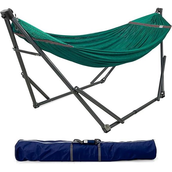 Tranquillo Foldable Steel Hammock Stand for 2 Persons