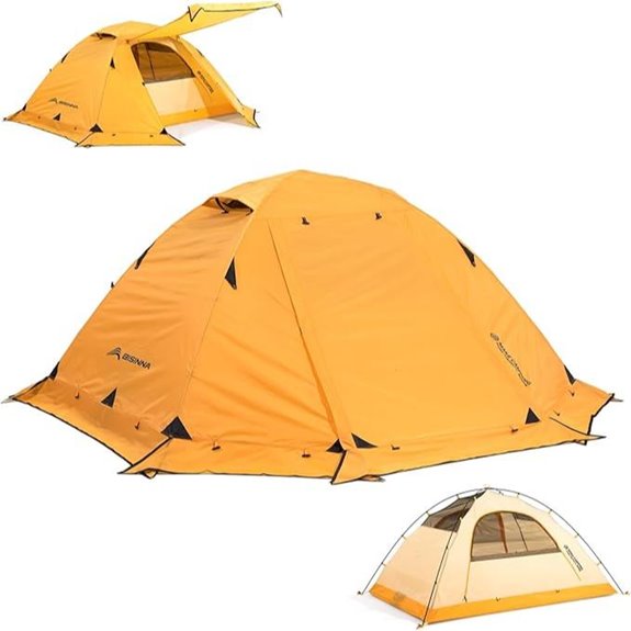 BISINNA 4-Season 2-Person Backpacking Tent