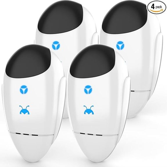 Ultrasonic Pest Repeller 4-Pack