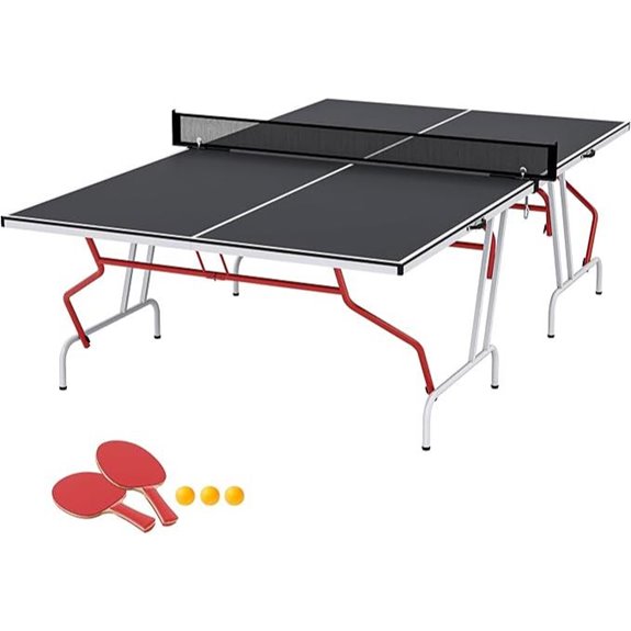Soozier Full Size Folding Ping Pong Table