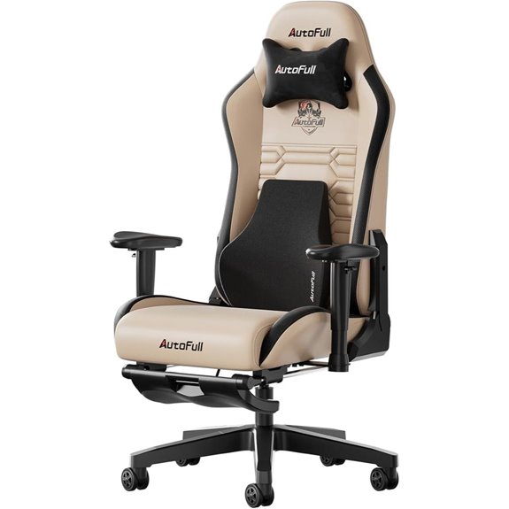 AutoFull C3 Gaming Chair with Footrest