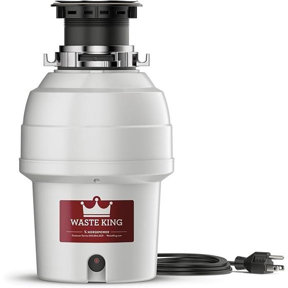 Waste King Garbage Disposal with Power Cord