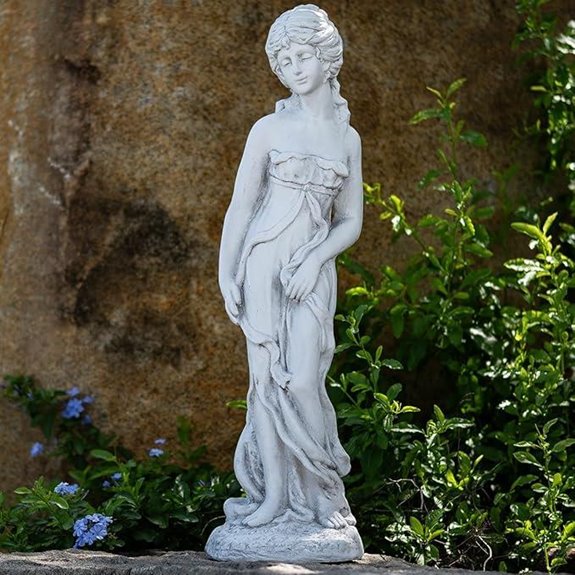 garden goddess statue decor