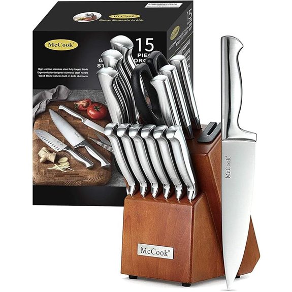 McCook German Stainless Steel Knife Set