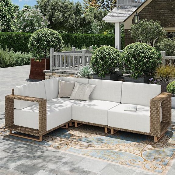 HERA'S HOUSE 4-Piece Patio Furniture Set
