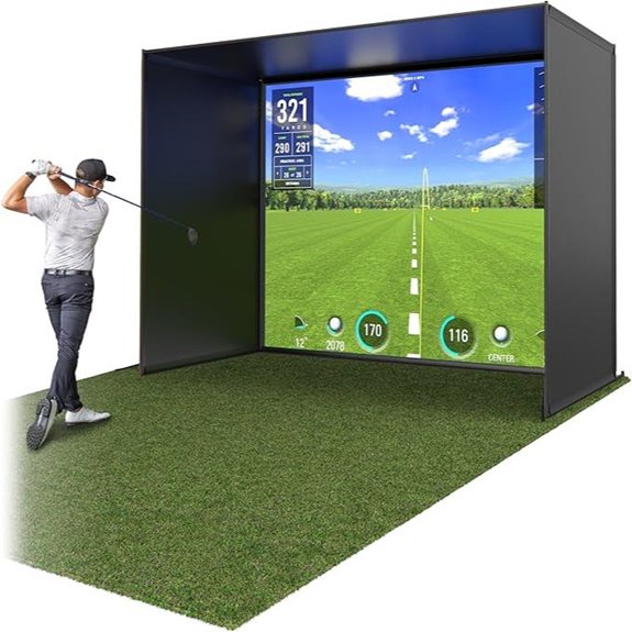 GoSports Golf Simulator Enclosure Nets (Various Sizes)