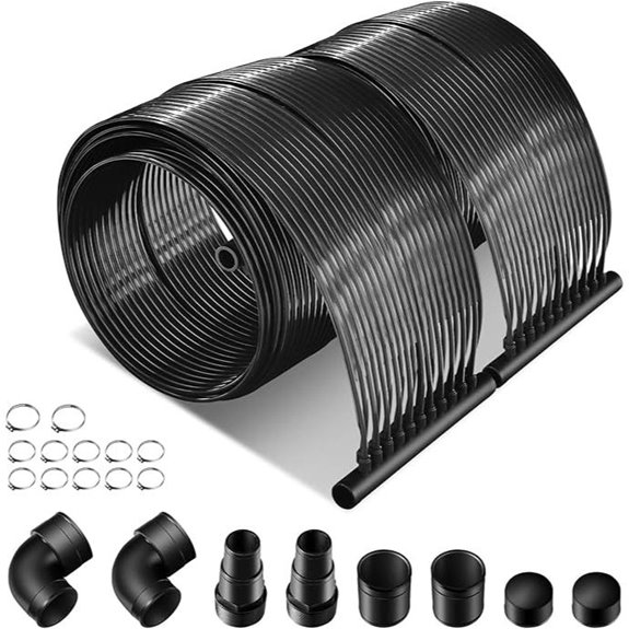 Goplus Solar Pool Heater 2.5x10ft for Above Ground