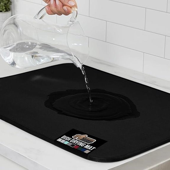 Gorilla Grip Microfiber Dish Drying Mat 16x18